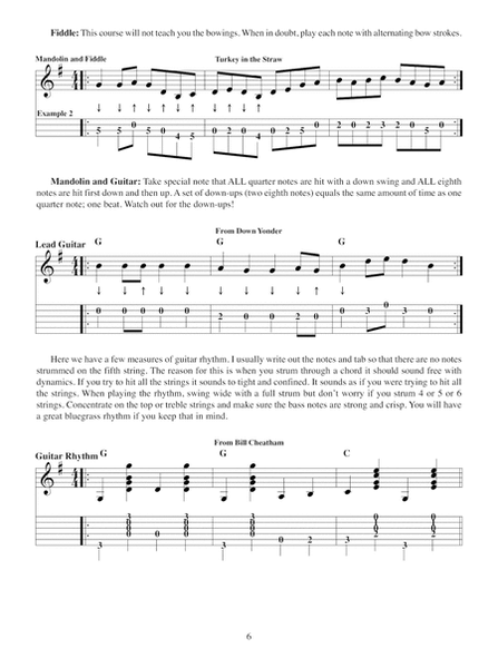 Band in a Book: Gospel Vocal Tunes for Bluegrass Ensemble image number null