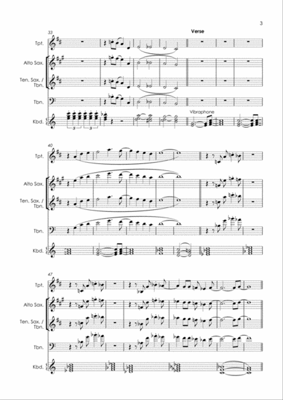 I Get The Sweetest Feeling Tenor Saxophone scores gallery preview page 5