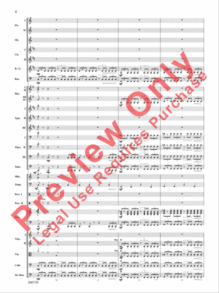 Superman Returns, Concert Selections from Full Orchestra scores gallery preview page 5