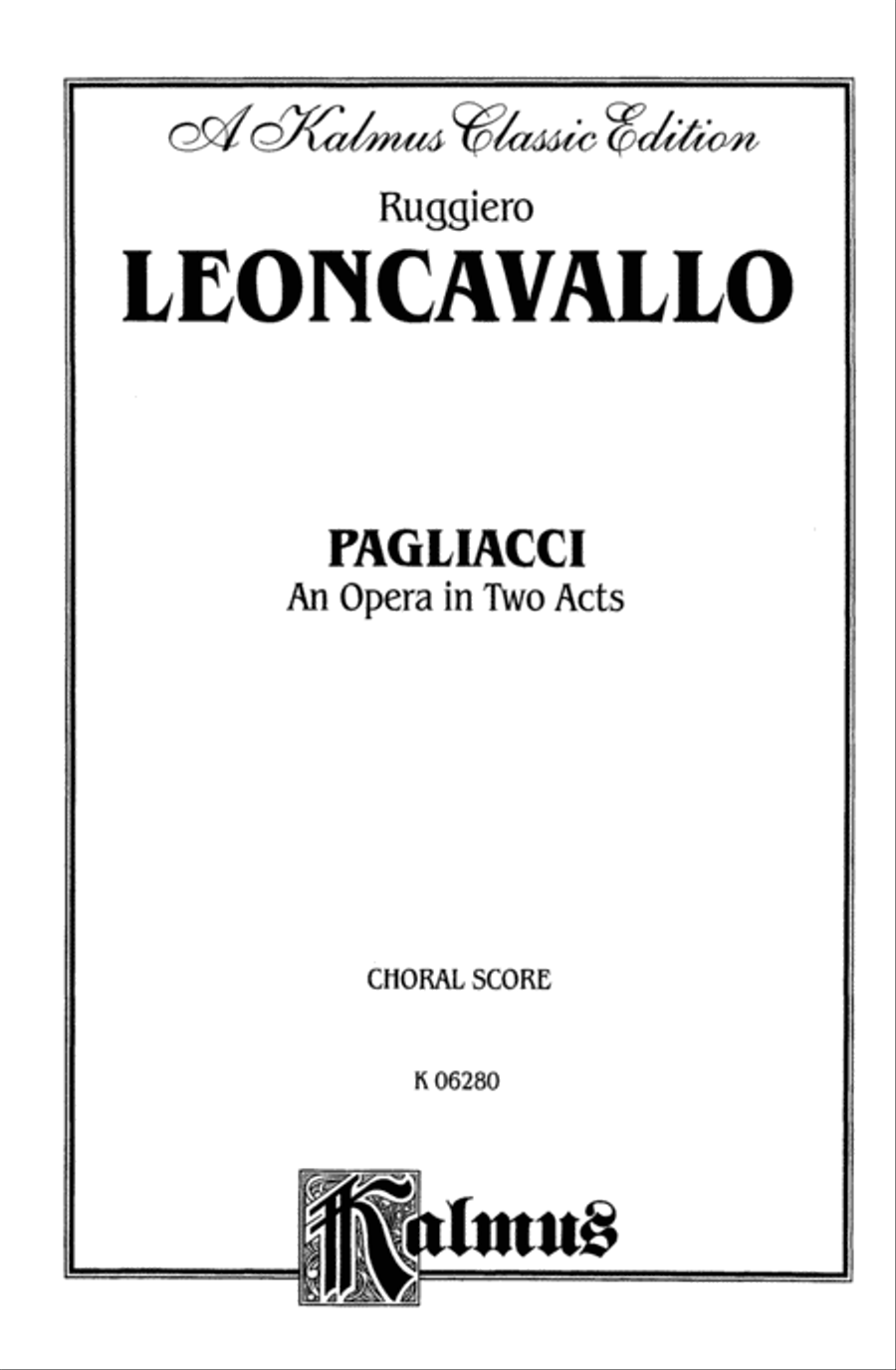I Pagliacci Voice scores gallery preview page 2