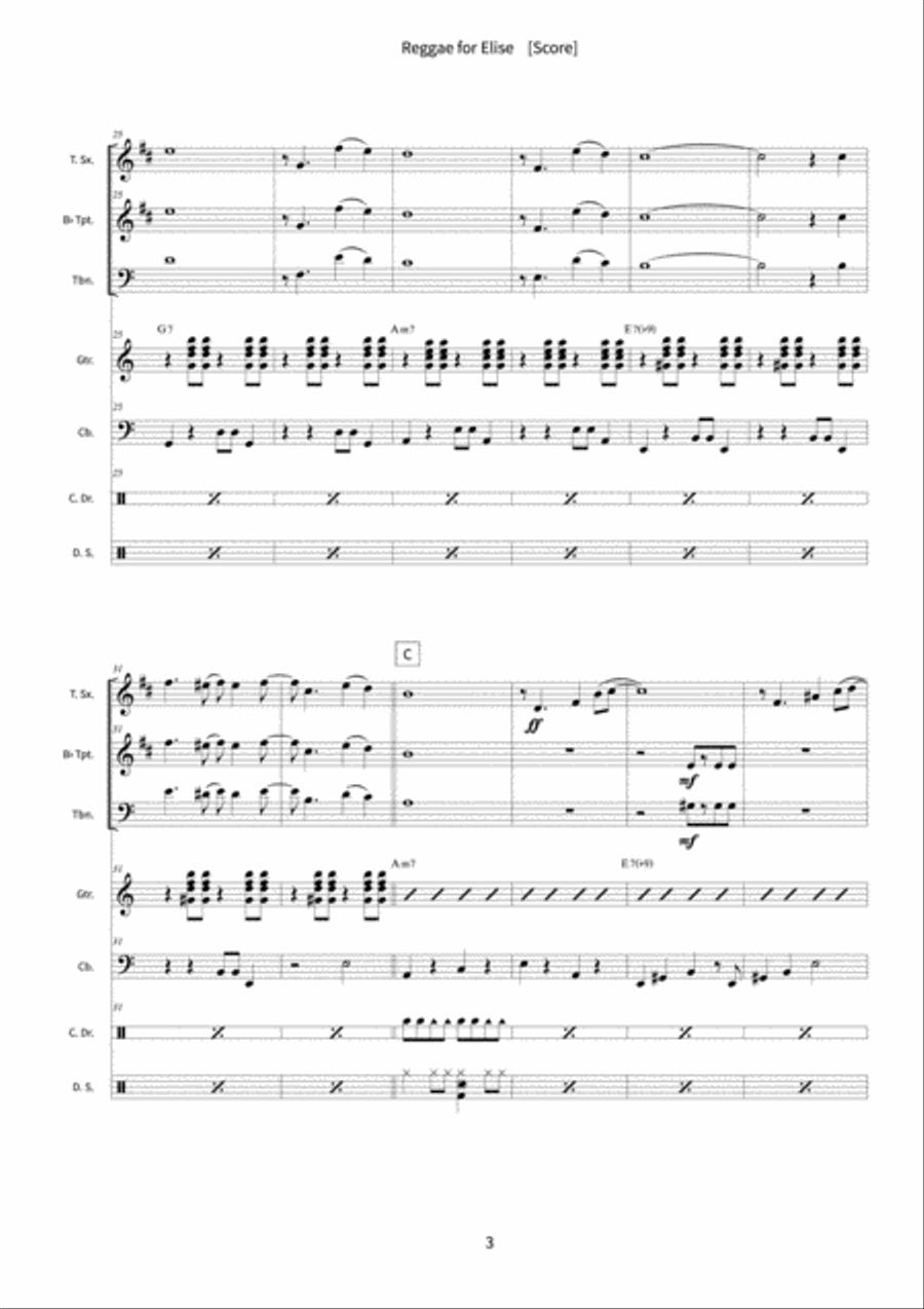 Für Elise Orchestra scores gallery preview page 5