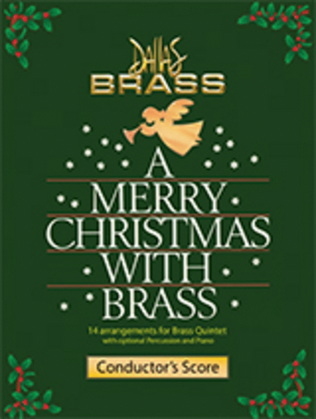 Book cover for A Merry Christmas With Brass