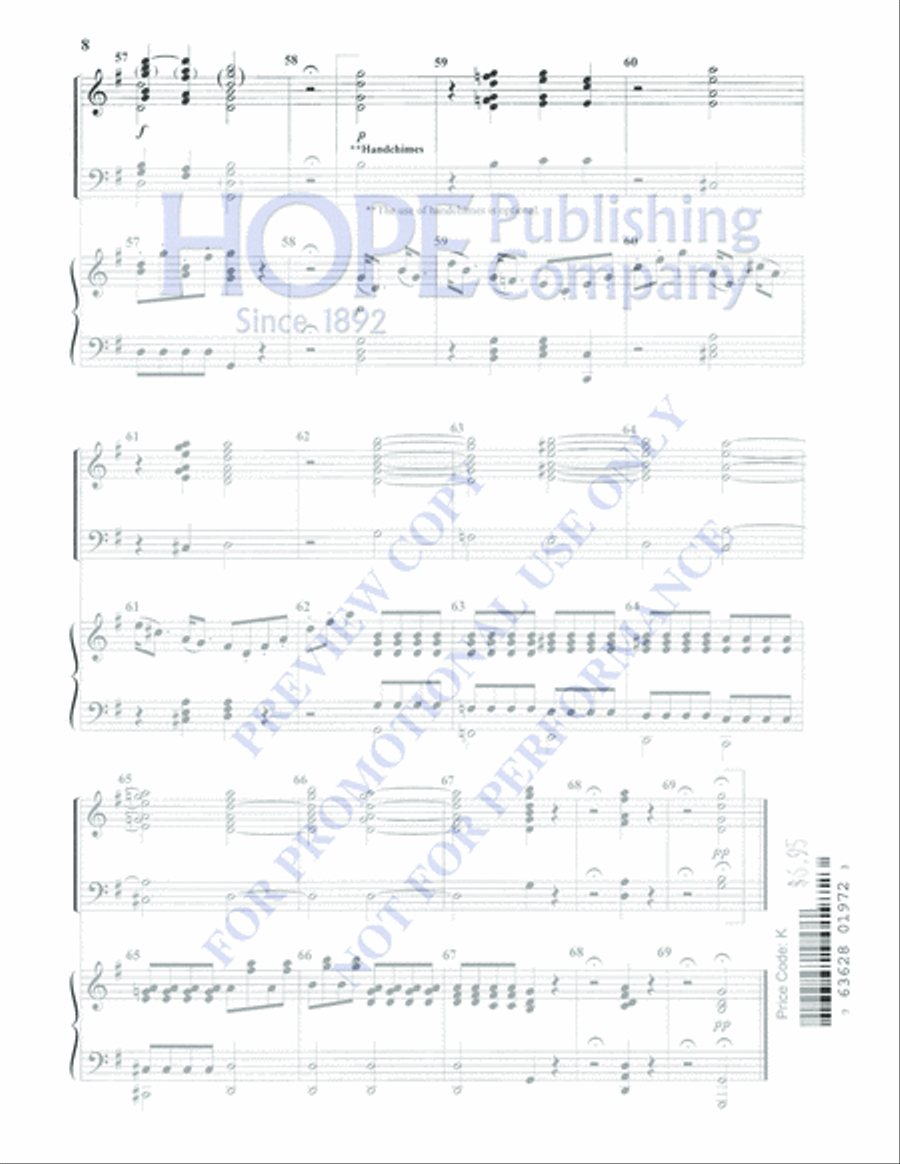 Glory to God in the Highest 4-Octaves scores gallery preview page 8