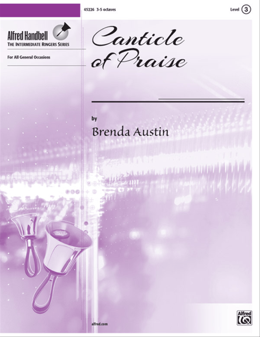 Canticle of Praise Handbell Choir scores gallery preview page 1