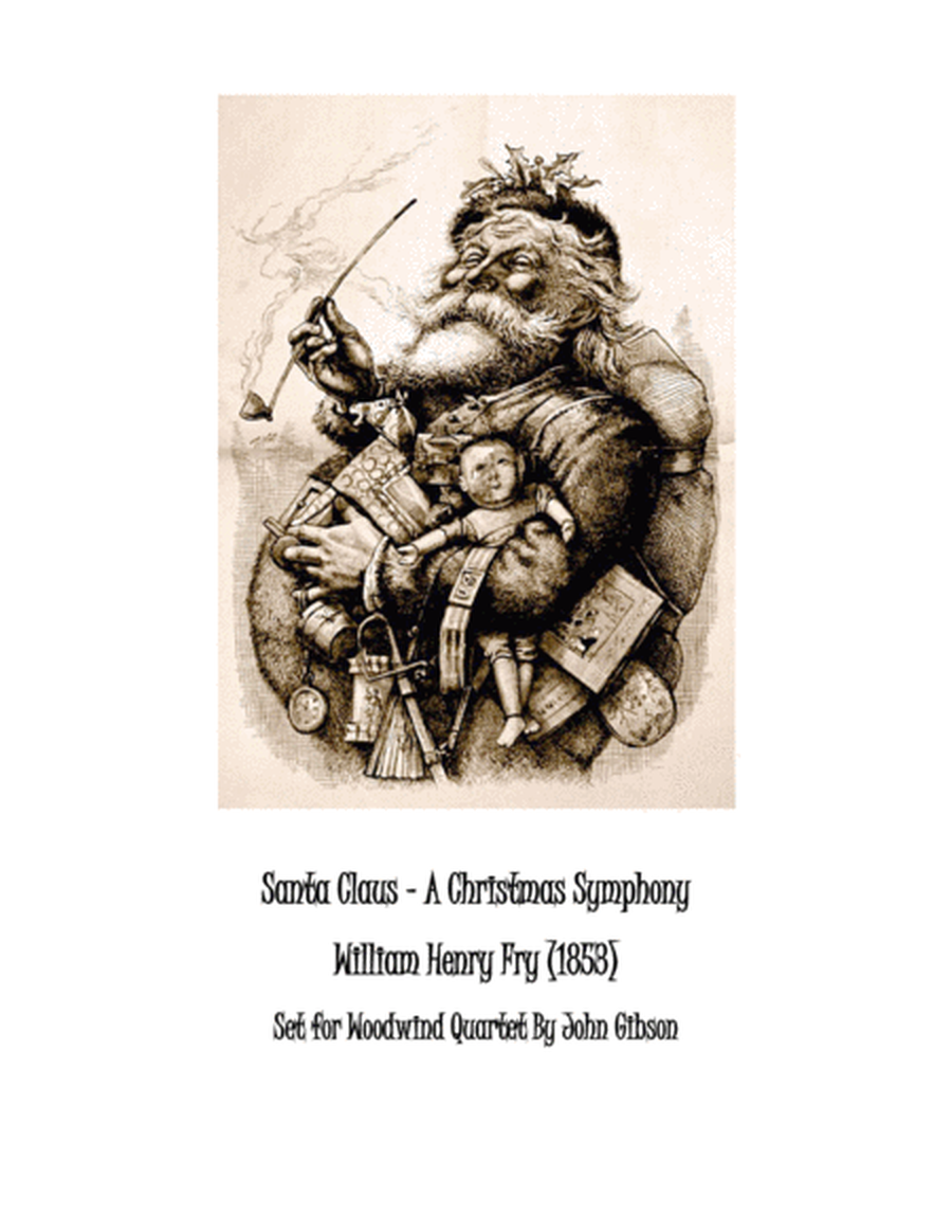 Santa Claus - A Christmas Symphony for Woodwind Quartet image number null
