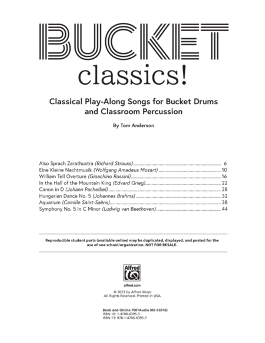 Bucket Classics! Drums scores gallery preview page 2