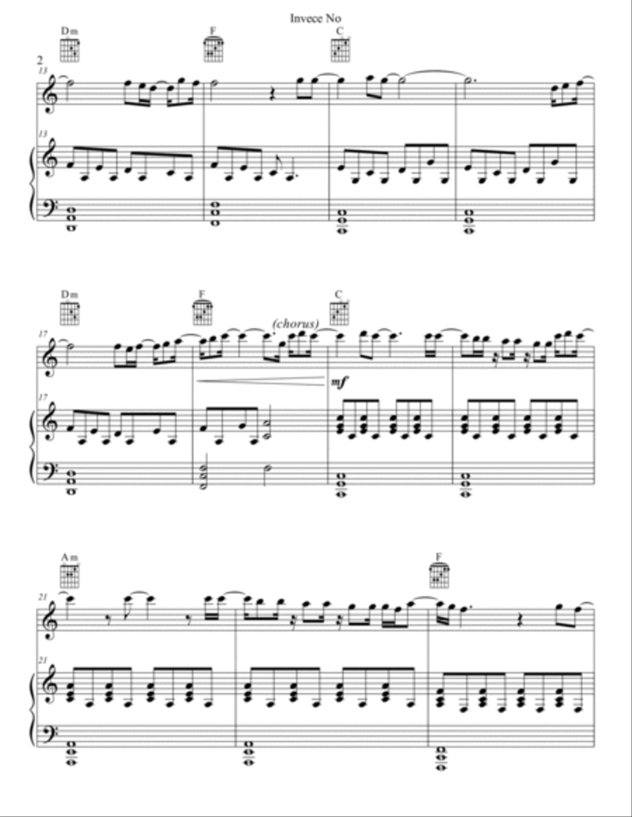 Invece No Small Ensemble scores gallery preview page 2