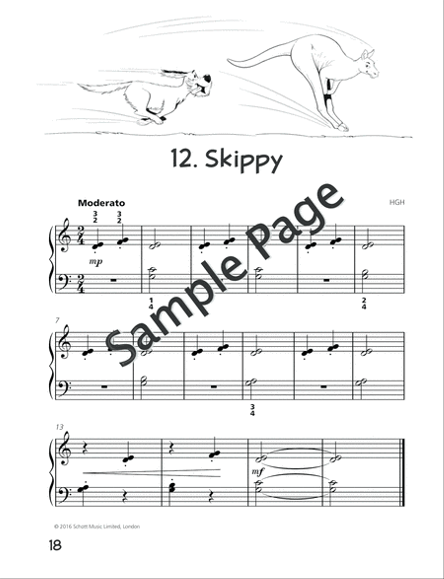 Piano Junior: Performance Book 2 Piano Method scores gallery preview page 19