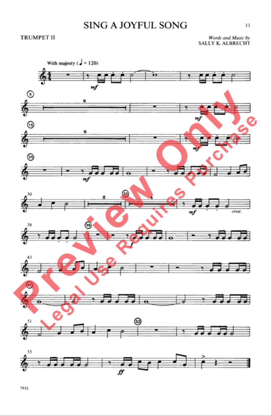 Sing a Joyful Song 2-Part scores gallery preview page 10