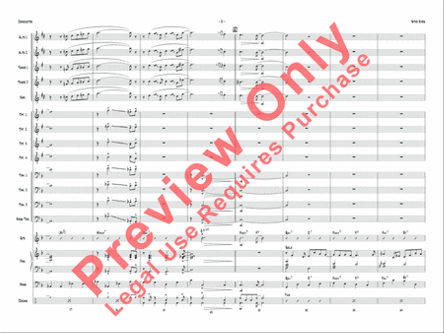 Star Eyes Jazz Ensemble scores gallery preview page 21