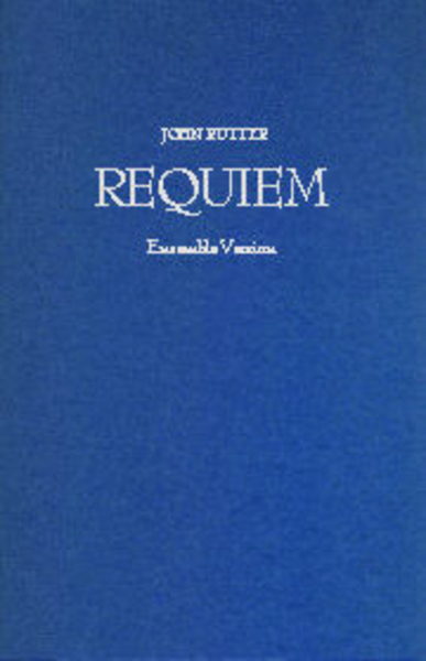 Requiem Rutter Ensemble Score