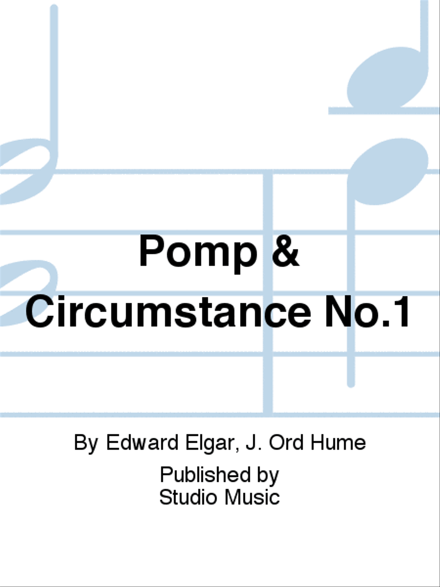 Pomp & Circumstance No.1 Brass Band scores gallery preview page 1