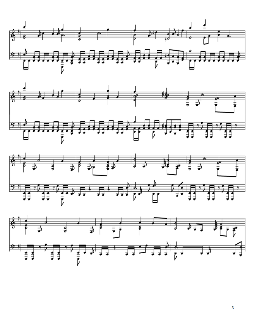 Tourniquet Tourniquet Easy Piano scores gallery preview page 3