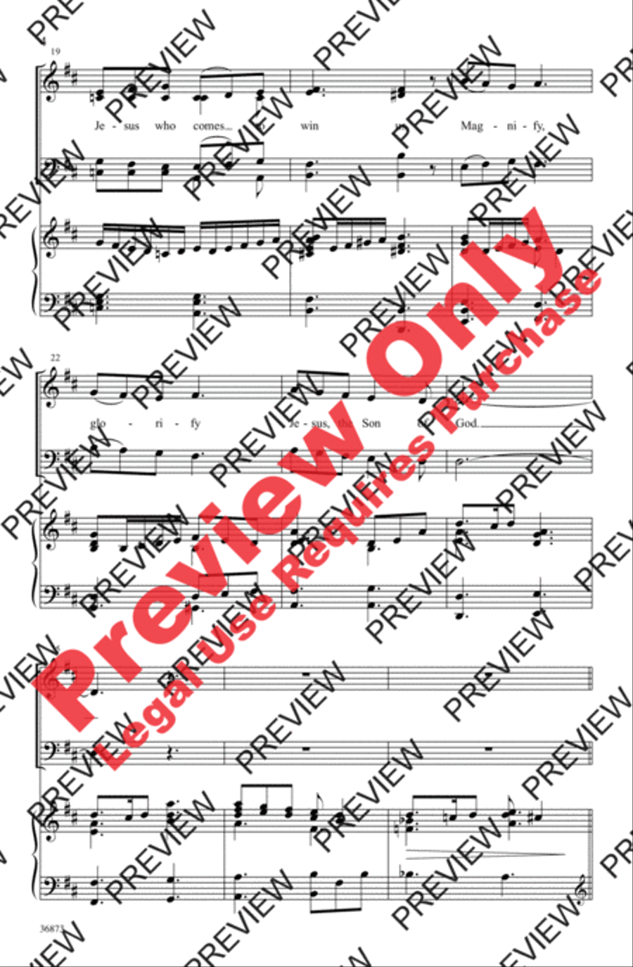 Christmastide 4-Part scores gallery preview page 4