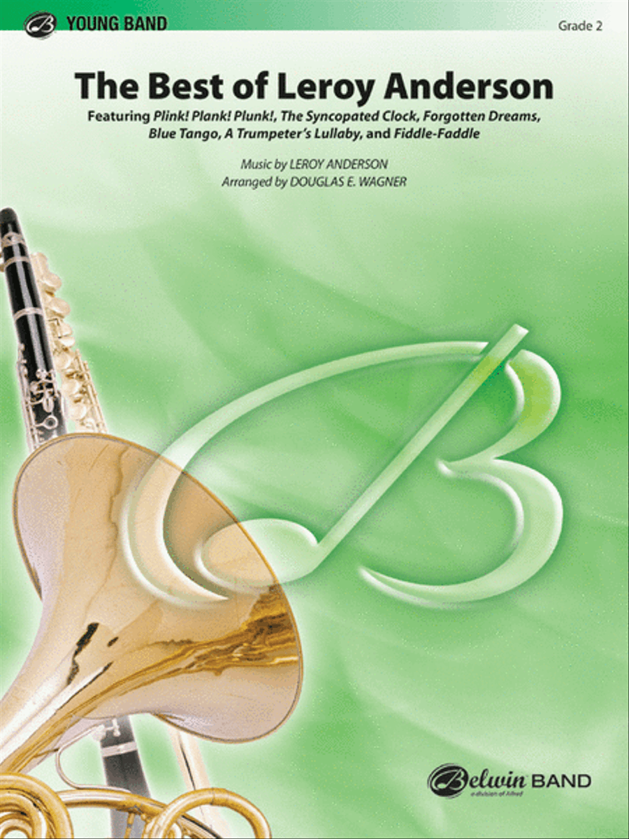 The Best of Leroy Anderson Concert Band scores gallery preview page 1