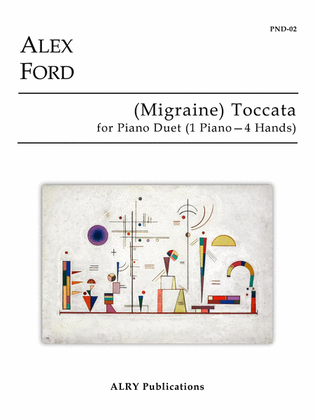 (Migraine) Toccata for Piano Duet (1 Piano-4 Hands)