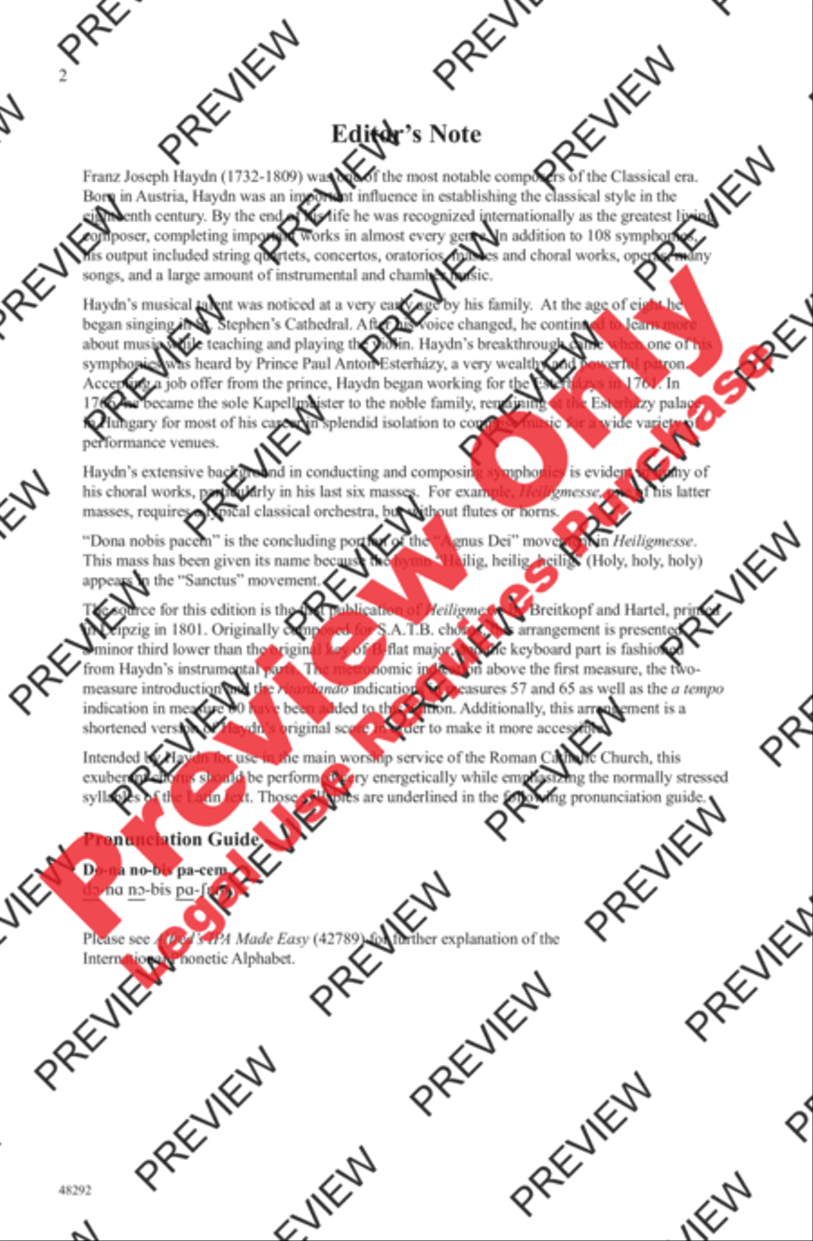 Dona Nobis Pacem Dona Nobis Pacem 3-Part scores gallery preview page 2