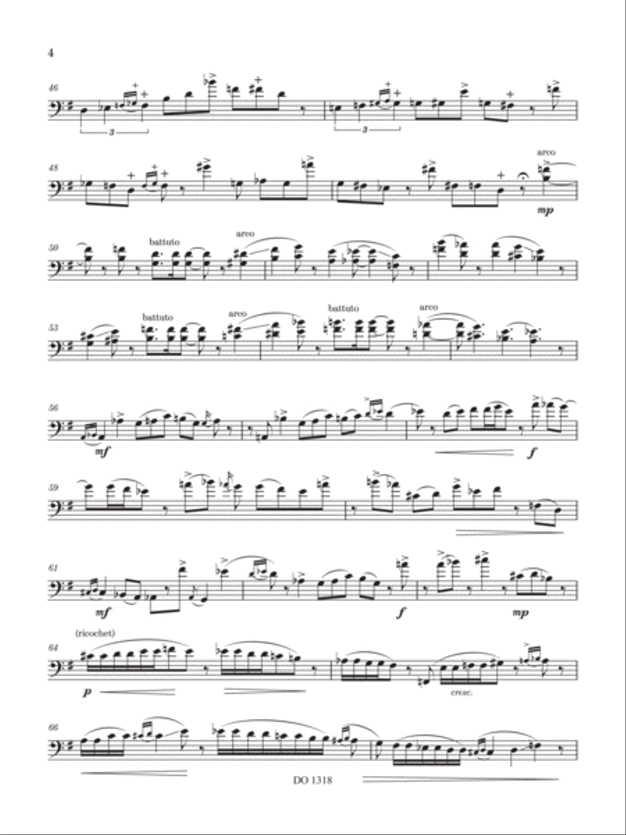 Yoji's Groove Double Bass scores gallery preview page 5
