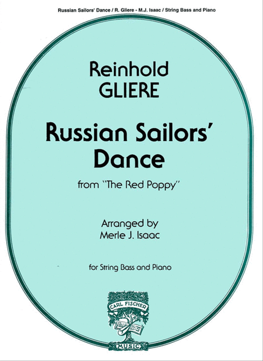 Russian Sailors' Dance Double Bass scores gallery preview page 1