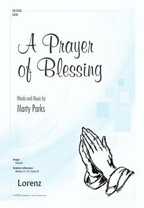 Book cover for A Prayer of Blessing