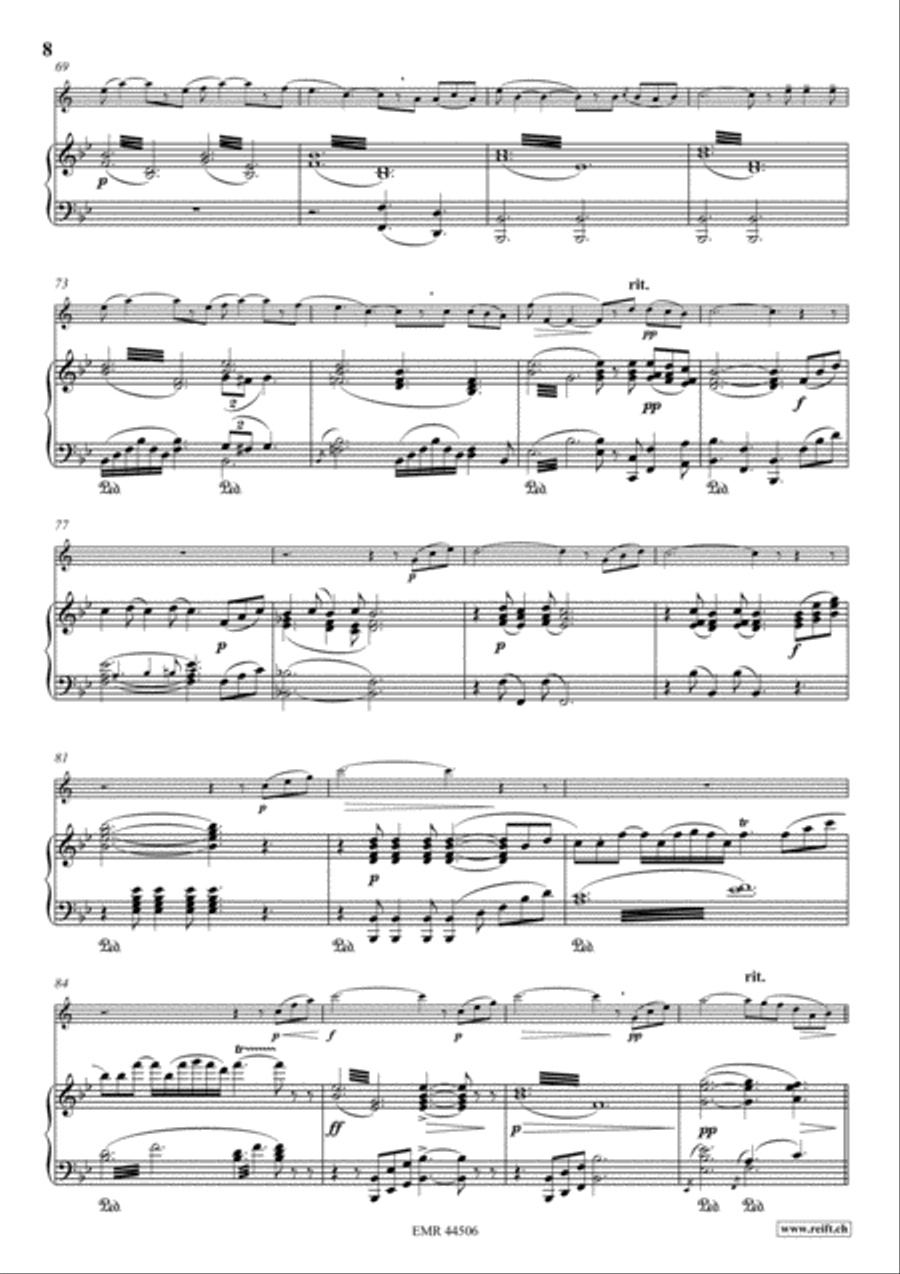 Im Walde / In The Forest Clarinet Solo scores gallery preview page 9
