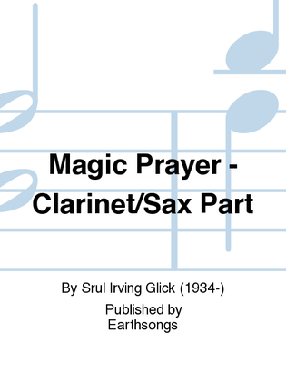 magic prayer - clarinet/sax part