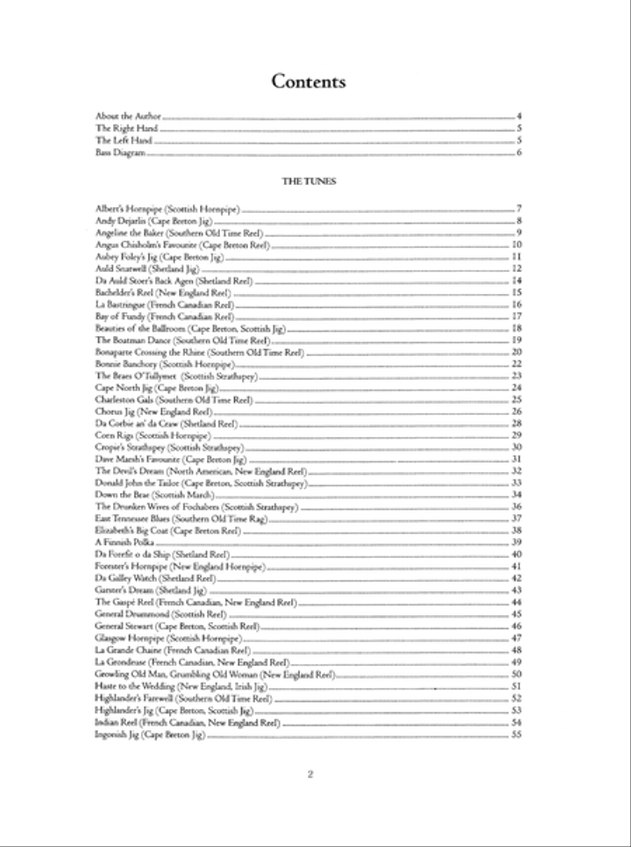 100 Tunes for Piano Accordion Accordion scores gallery preview page 8