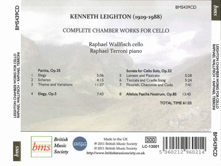 Complete Chamber Works for Cello
