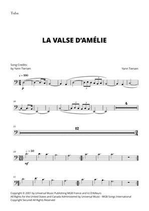 Book cover for La Valse D'amelie