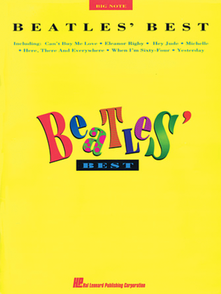 Book cover for Beatles Best