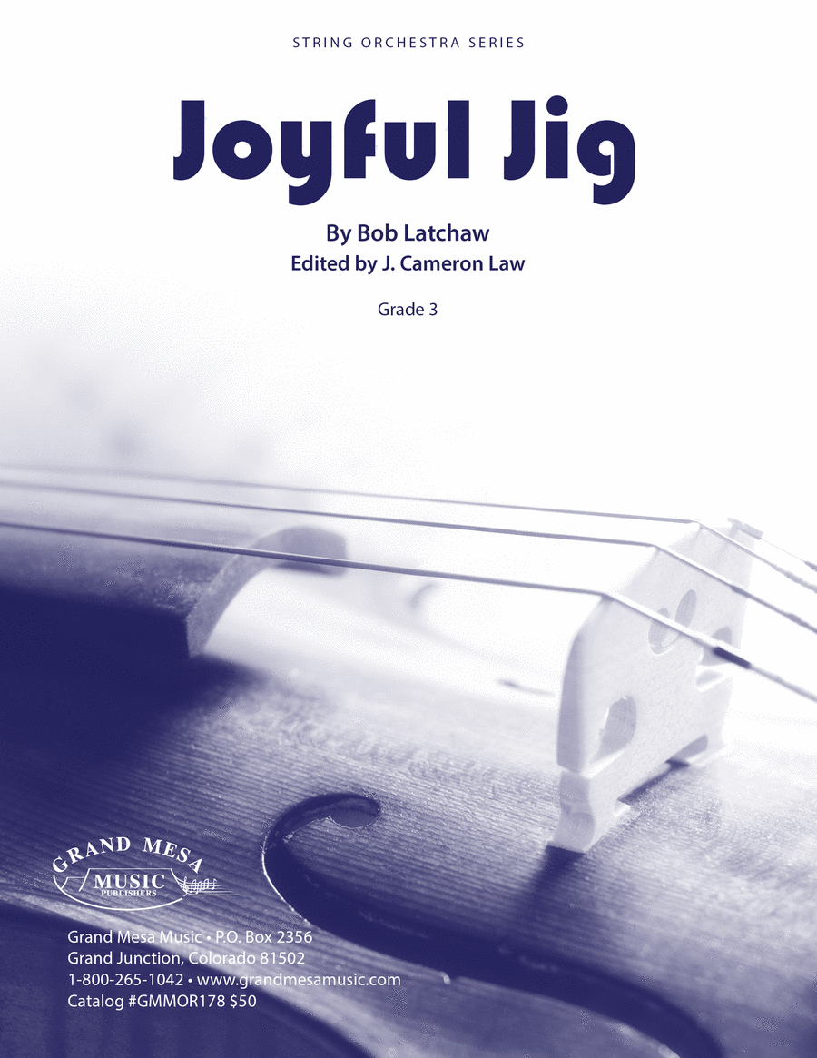 Joyful Jig String Orchestra scores gallery preview page 1