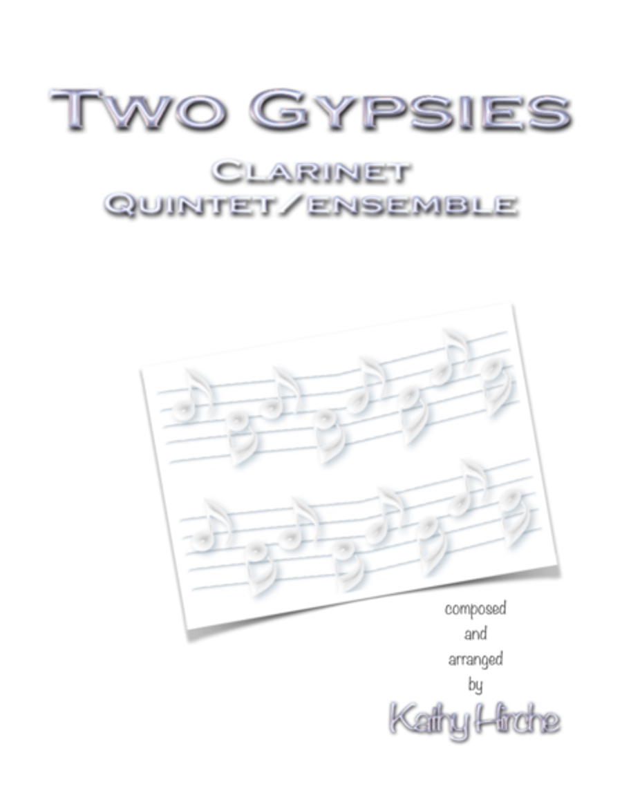 Two Gypsies - Clarinet Quintet/Ensemble Clarinet Quintet scores gallery preview page 1