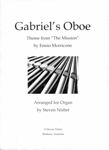 Gabriel's Oboe arranged for organ