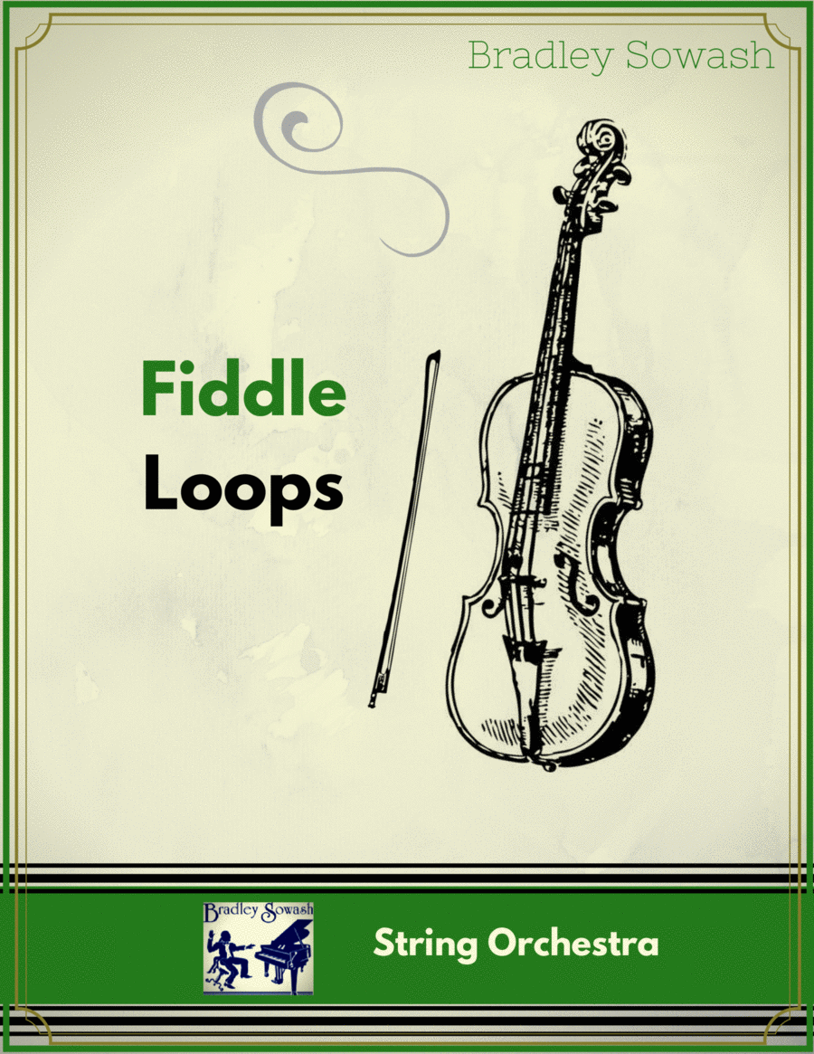Fiddle Loops - String Orchestra String Quartet scores gallery preview page 1