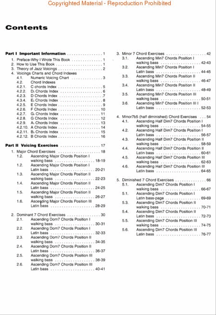 Jazz Piano Voicings Piano Method scores gallery preview page 2