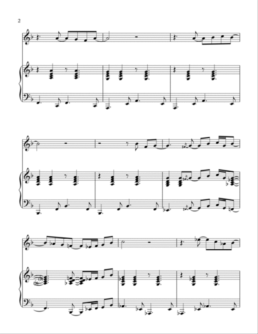 Colour My World Woodwind Duet scores gallery preview page 3
