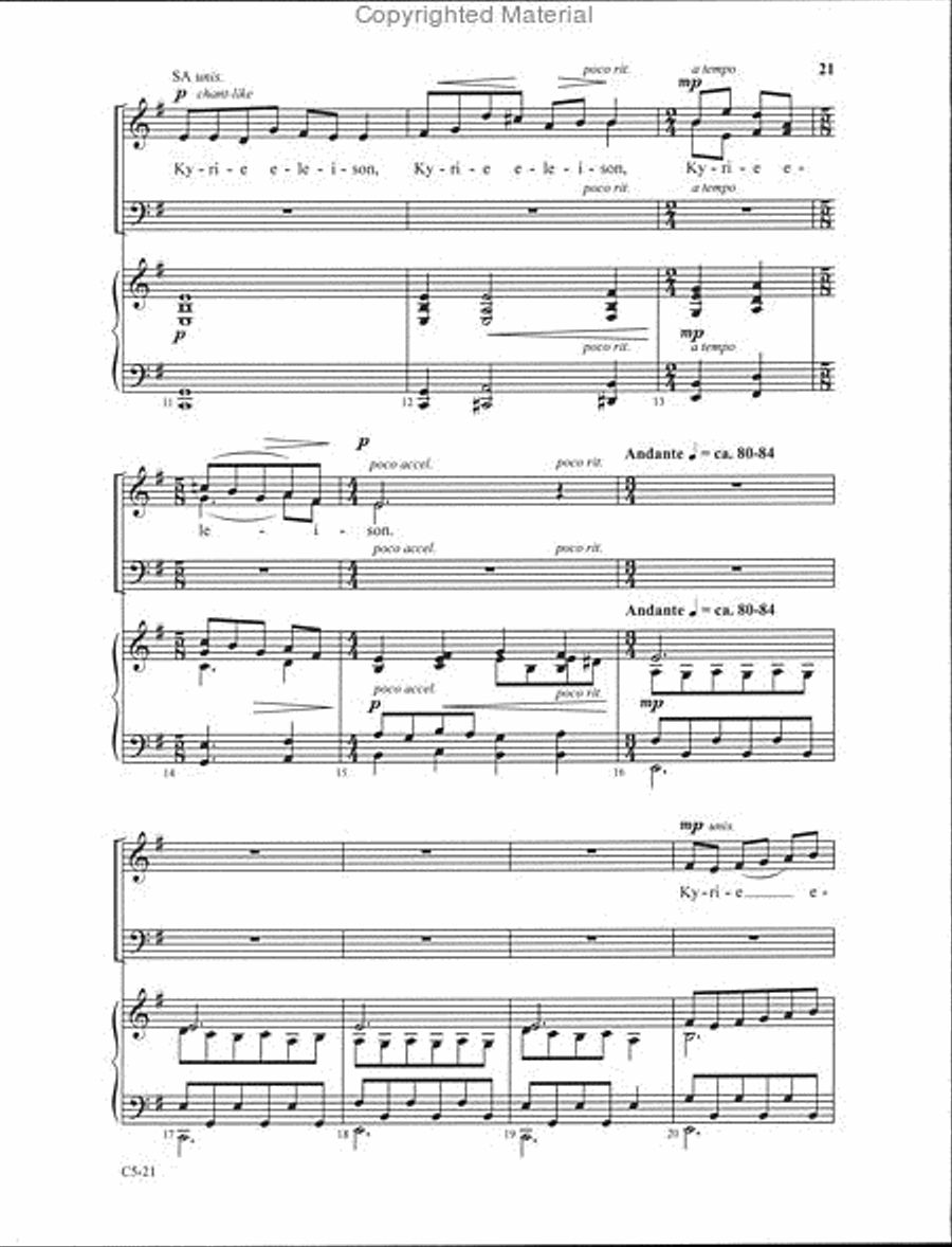 Requiem 4-Part scores gallery preview page 9