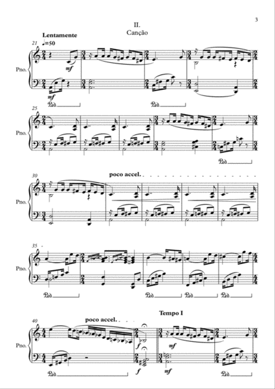 Five miniatures for piano Piano Solo scores gallery preview page 3
