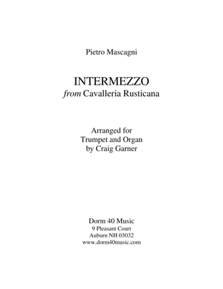 Intermezzo, from "Cavalleria Rusticana" (Trumpet and Organ)