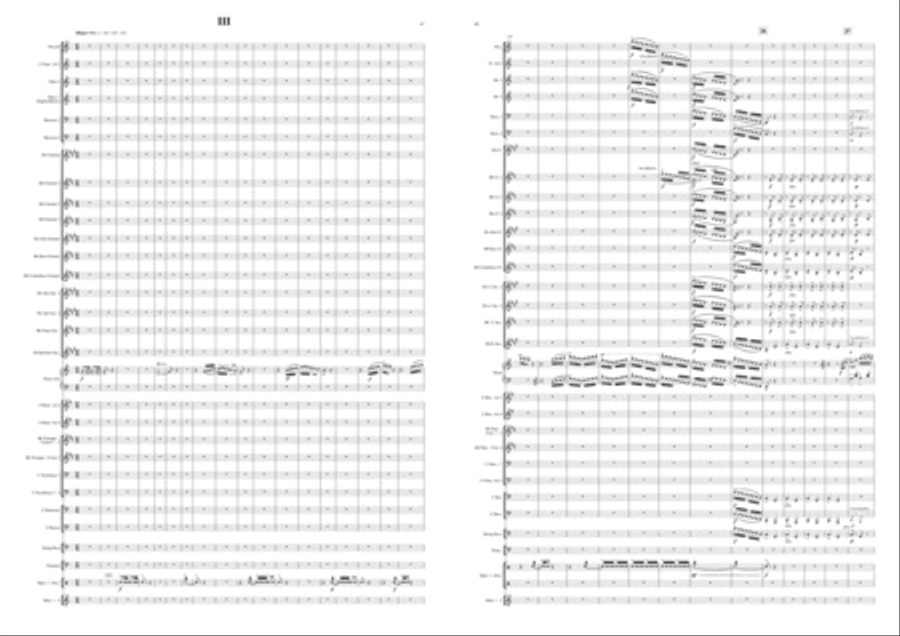 Concerto In C For Piano And Symphonic Wind Orch. Concert Band scores gallery preview page 11