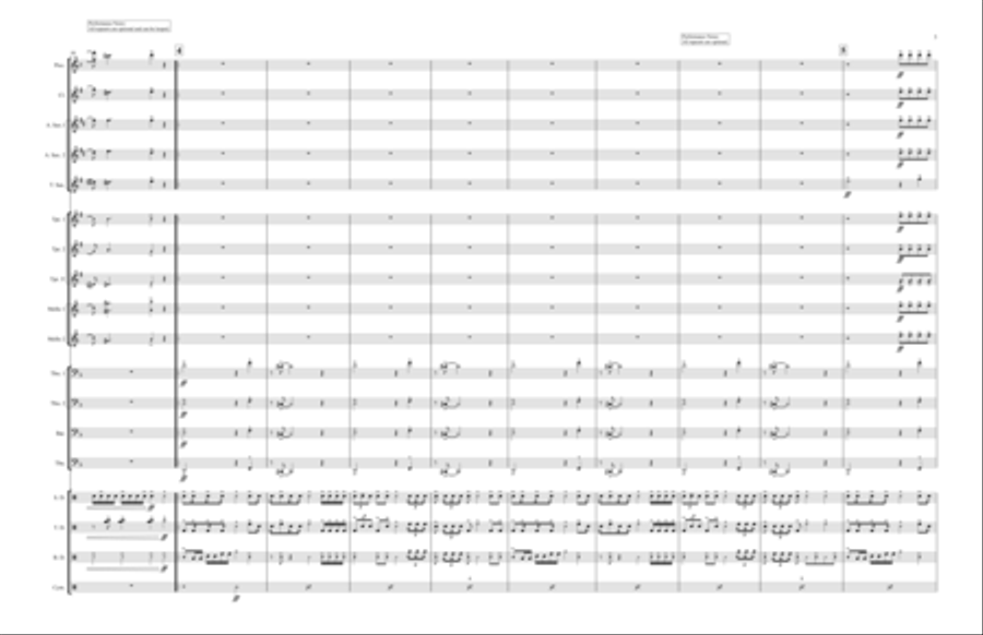 Diva Marching Band scores gallery preview page 3