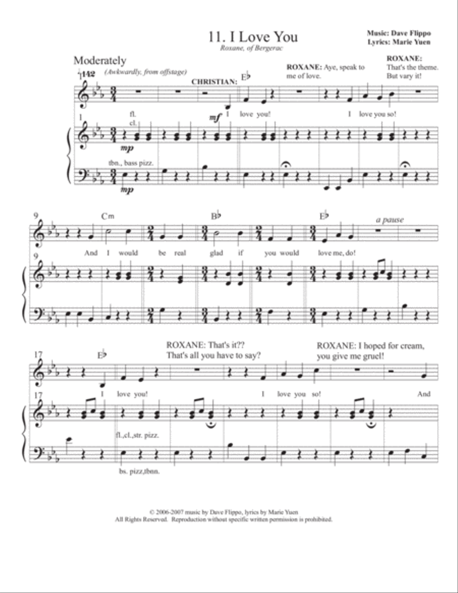 I LOVE YOU - Duet from 