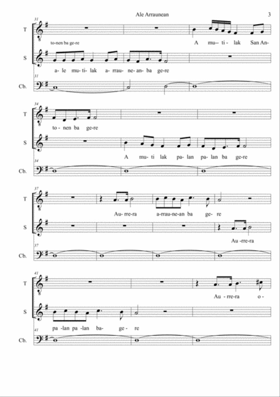 ELKANO ALBUM Choir scores gallery preview page 5