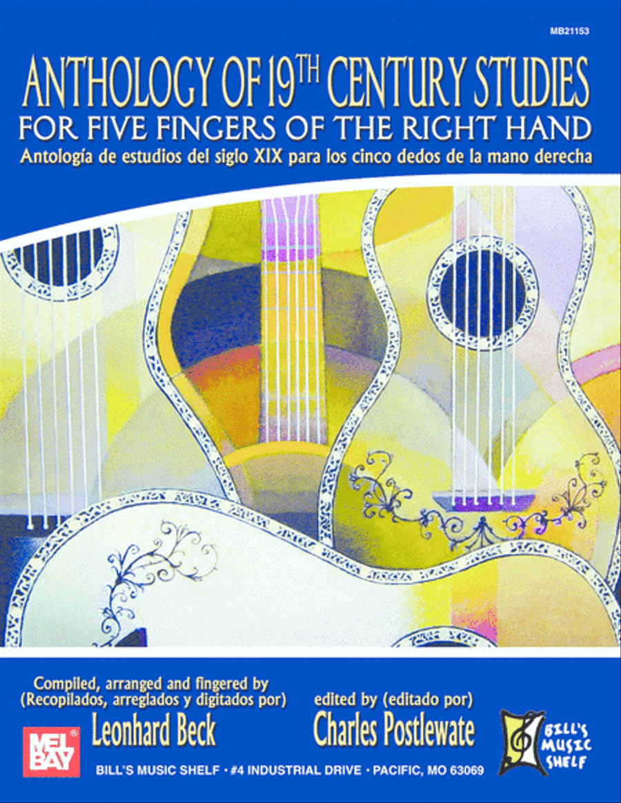 Anthology of 19th Century Studies Acoustic Guitar scores gallery preview page 1