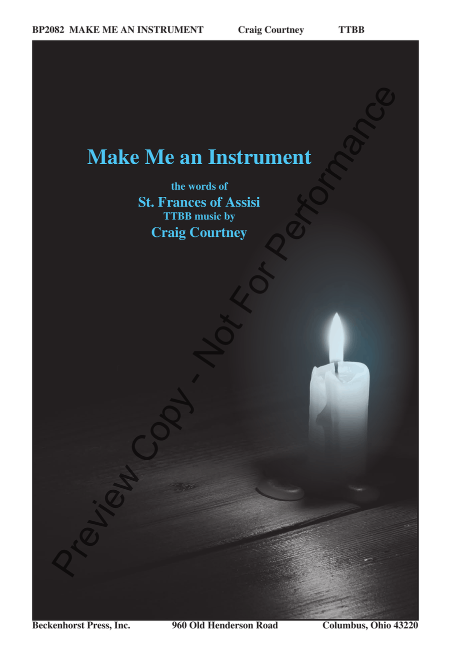 Make Me an Instrument - TTBB TTBB scores gallery preview page 2