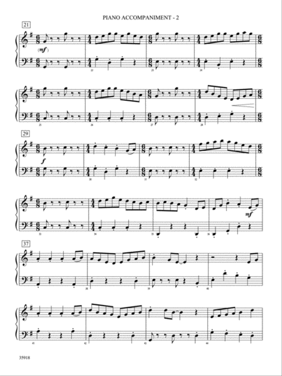 Shanghai Hornpipe: Piano Accompaniment Orchestra scores gallery preview page 2