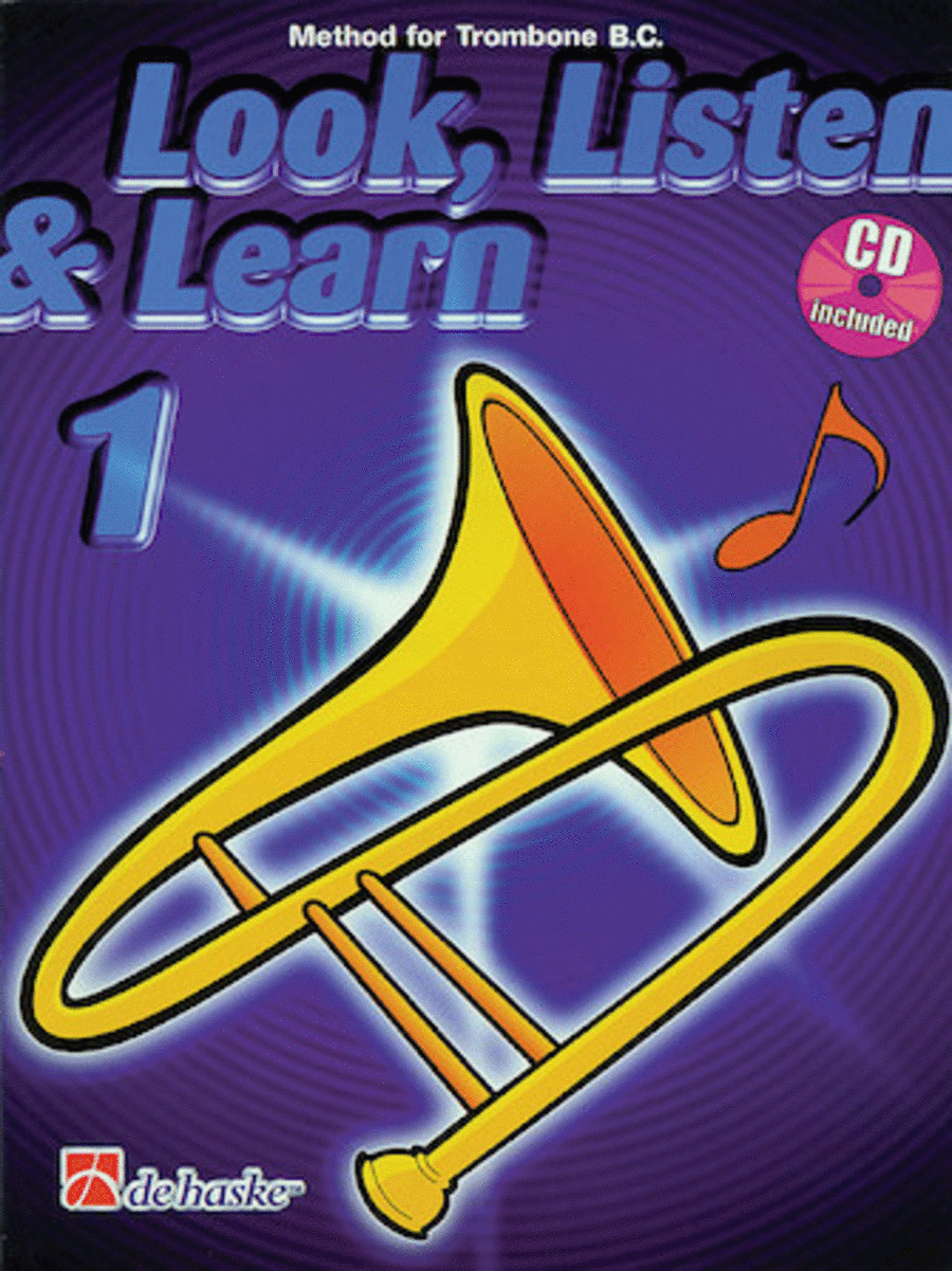 Look, Listen & Learn - Method Book Part 1 by Philip Sparke Trombone - Sheet Music