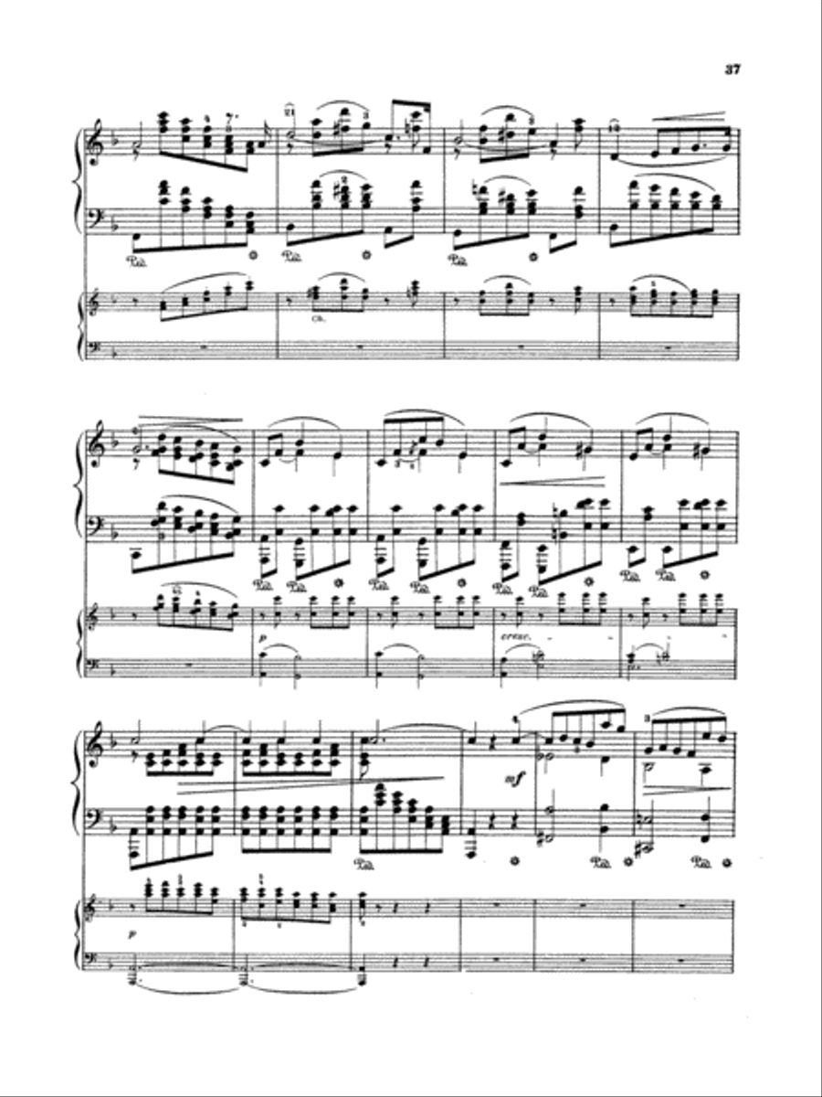 Rubinstein: Piano Concerto No. 4, Op. 70 Piano scores gallery preview page 5