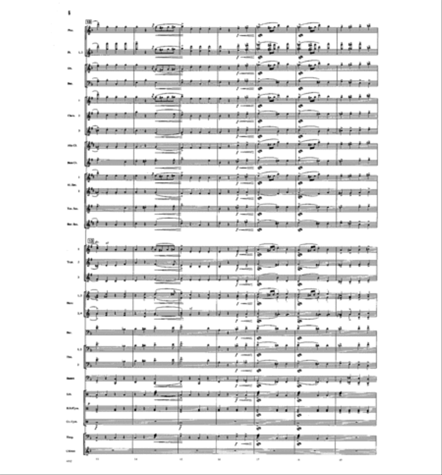 The Chimes of Liberty Concert Band scores gallery preview page 4