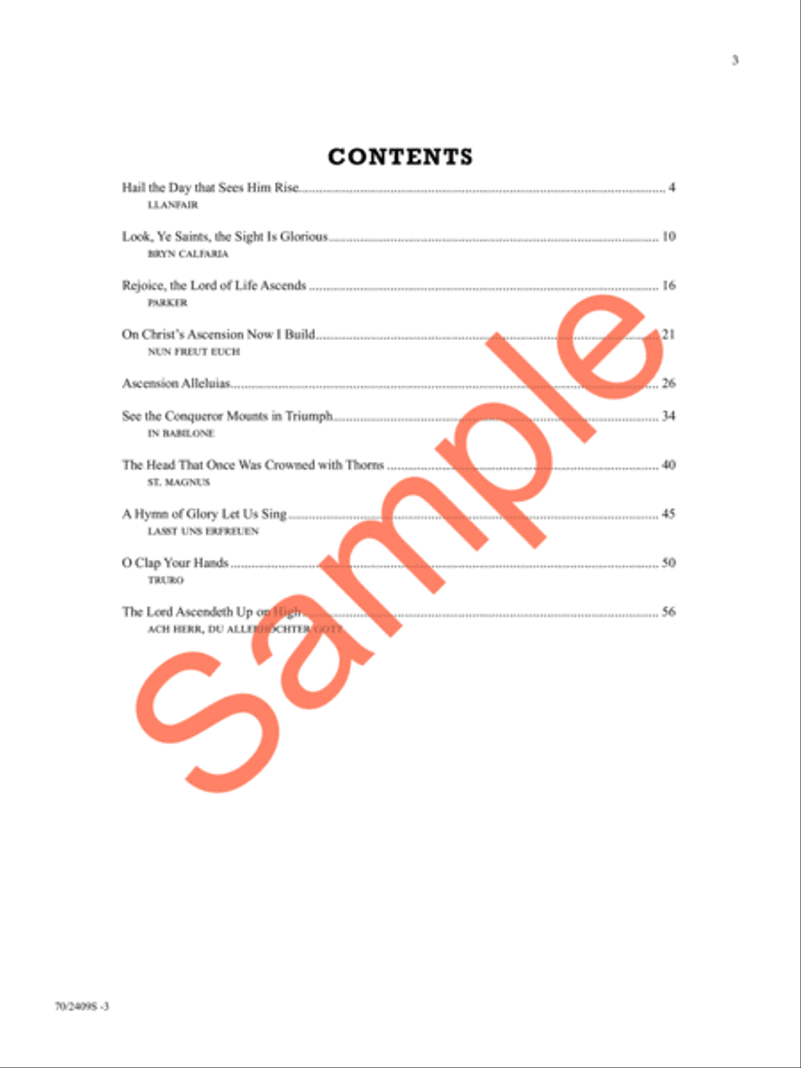 Ascension Alleluias Ascension Alleluias Organ Solo scores gallery preview page 4